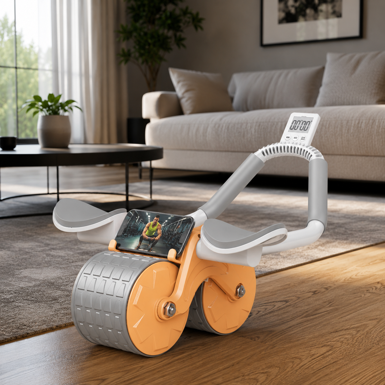 Brzuchpro™ Zaawansowana rolka do ćwiczeń core w domu